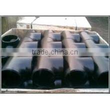 forging Mechanical Parts Fabrication Services cross Pipe Fittings stainless steel tee black steel pipe tee