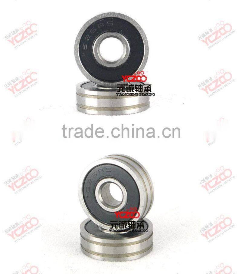 Small sliding door wheel bearing,ball bearing for sliding gate