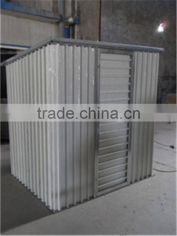 Economic metal garden shed/China prefab storage shed