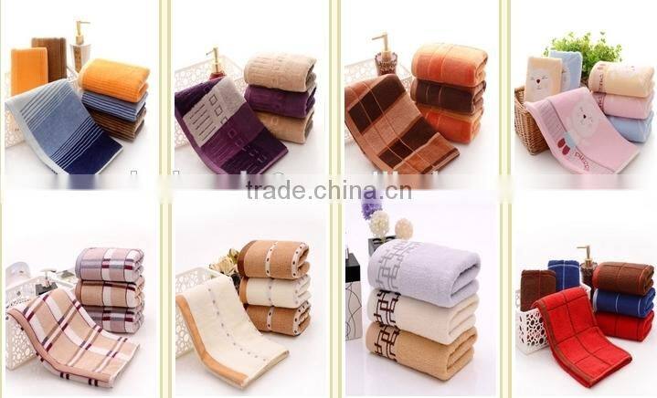 2015 cotton embroidery christmas pattern baby face towels