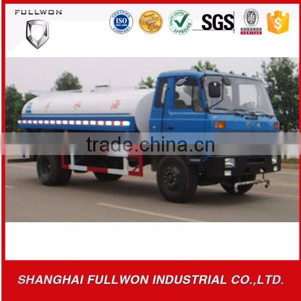 Dongfeng RHD 4X2 12m3 Water Sprinkler Truck / Water Tank Truck For Sale