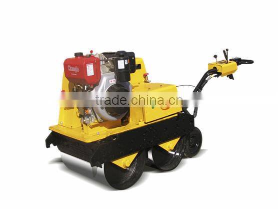800kg Walk-behind vibratory roller small-size Road Roller Mini Vibratory Roller Light Compaction Equipment