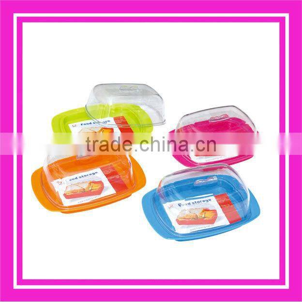plastic bread server & bread box