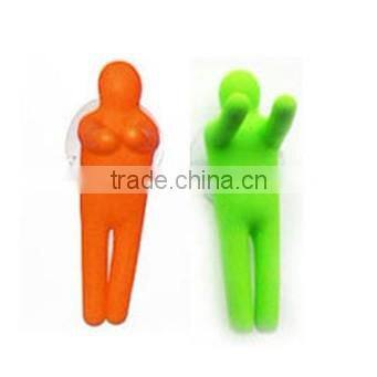 creative gymnastics boy shaped towel hanging hook holder