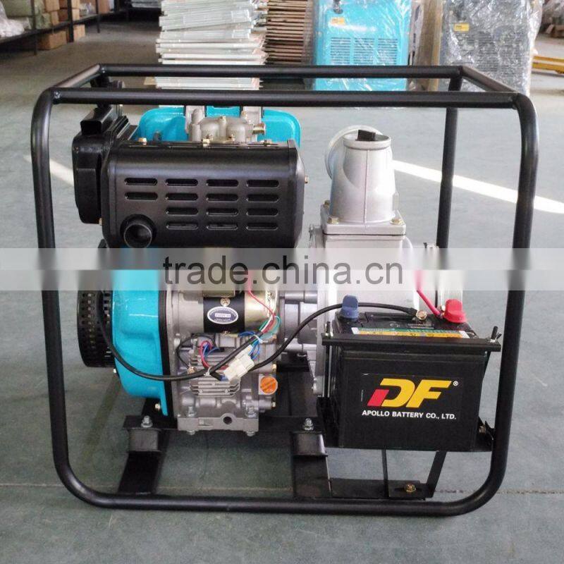 manufacturer 4inch diesel engine driven water pump for irrigation