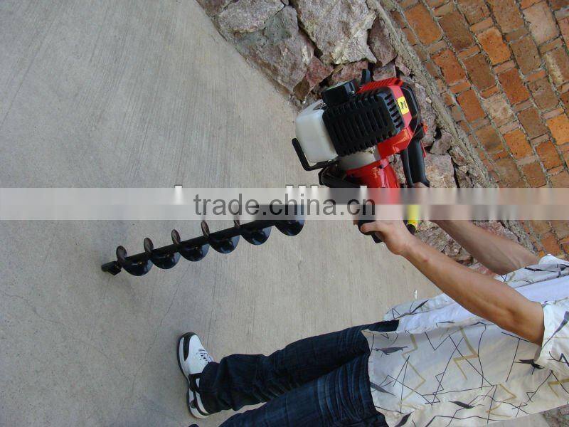 One man Operated Hole Digger and root digger