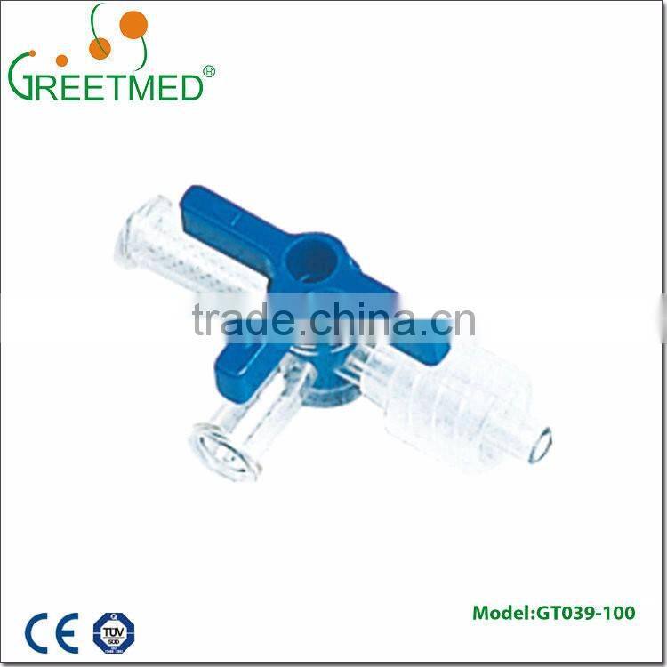 Disposable medical 3 way stopcock