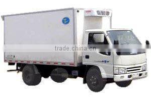 Reefer transport van box trucks/refrigerator truck/freezer box van truck