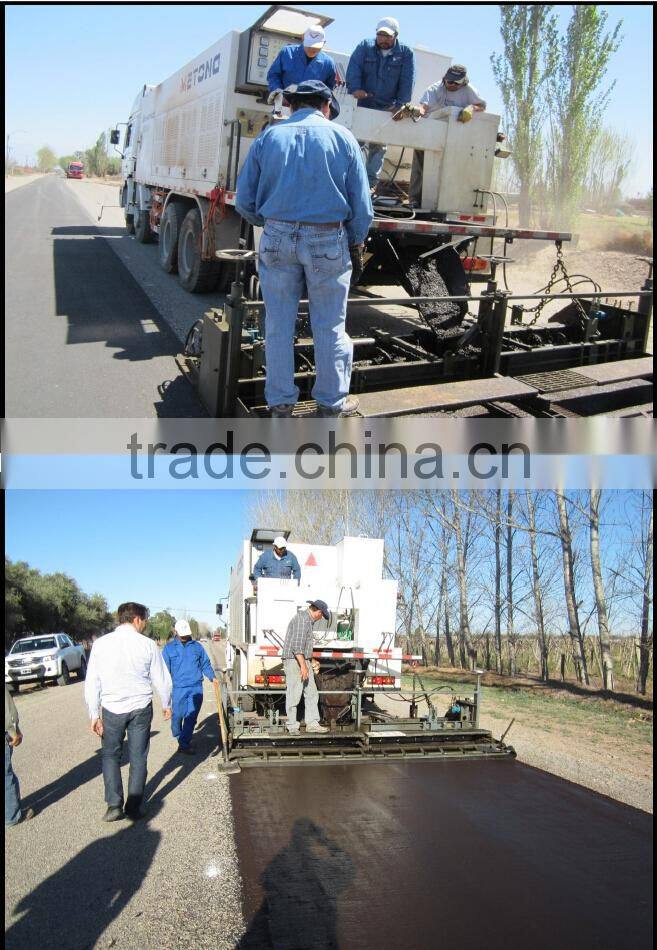 Metong surfacing paver truck/slurry sealer for road construction and conservation