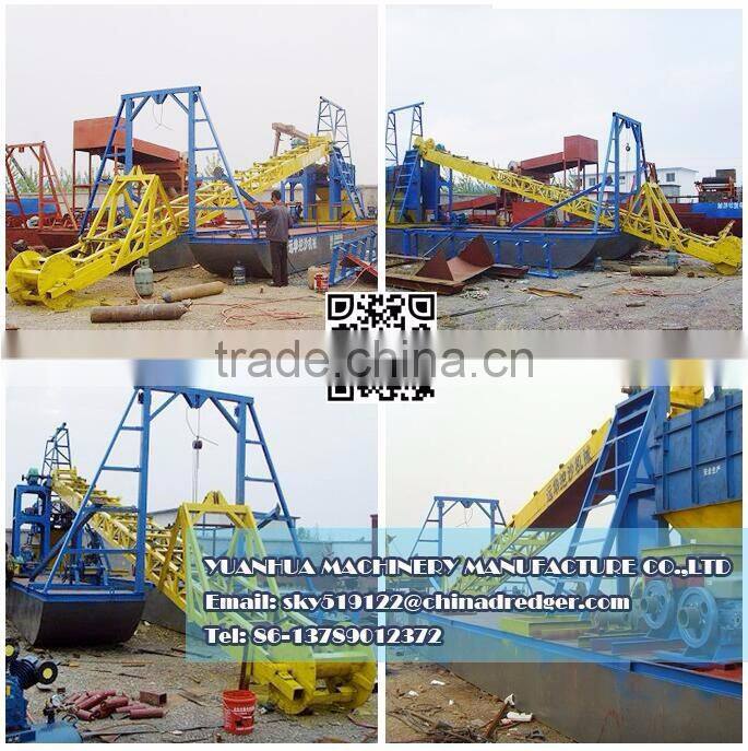 gold panning equipment for sale Bucket Chain Dredger gold mining
