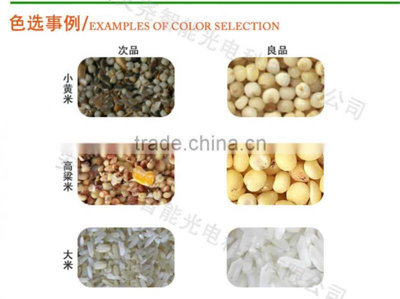 Electronic & Stable Quality&Automatic grain/rice/wheat/bean/corn/seed/sesame seeds colour sorting equipment in Anhui Hefei