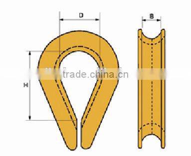 Stainless steel SUS SS 201/304/316 porcelain sewing round customer thimble