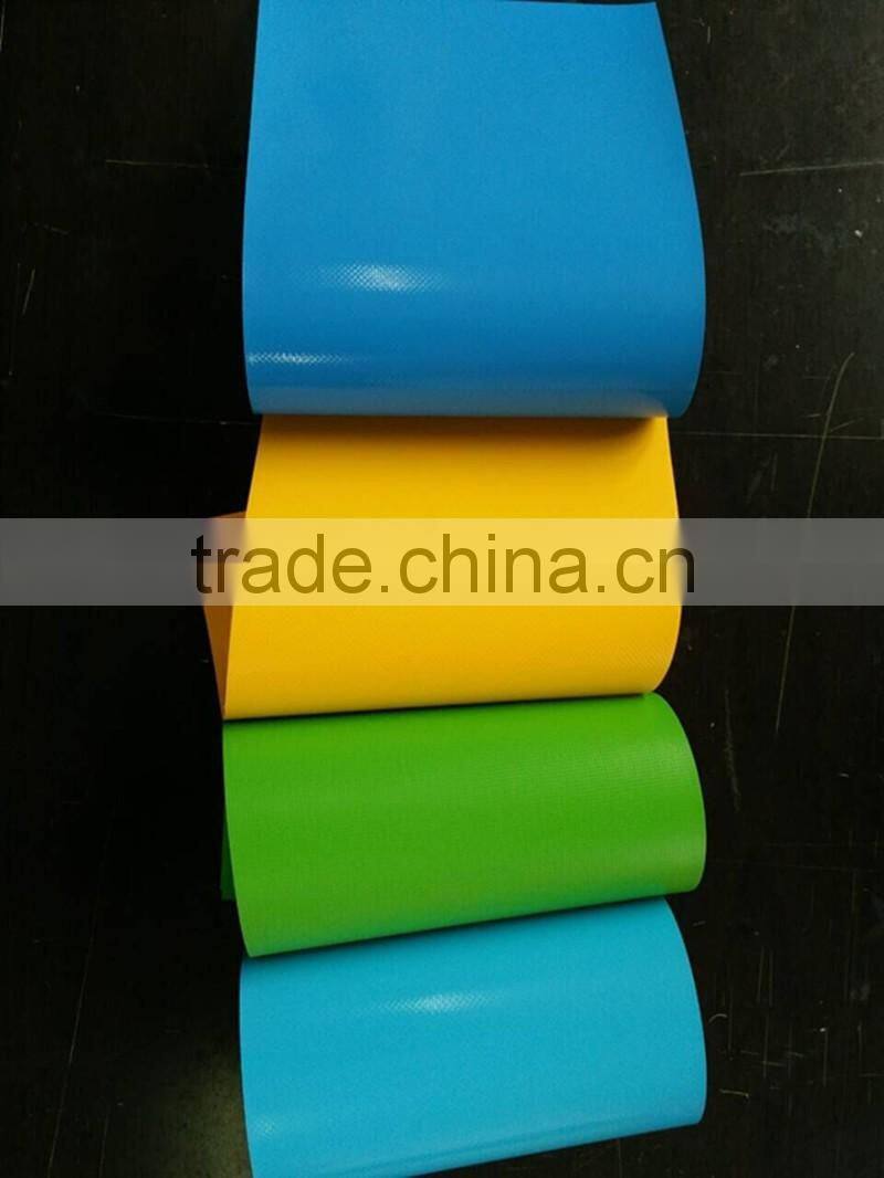 pvc vinyl coated color tarpaulin fabric