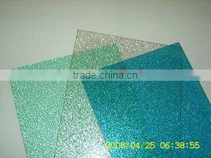 polycarbonate diamond sheet for indoor decoration bathroom screen