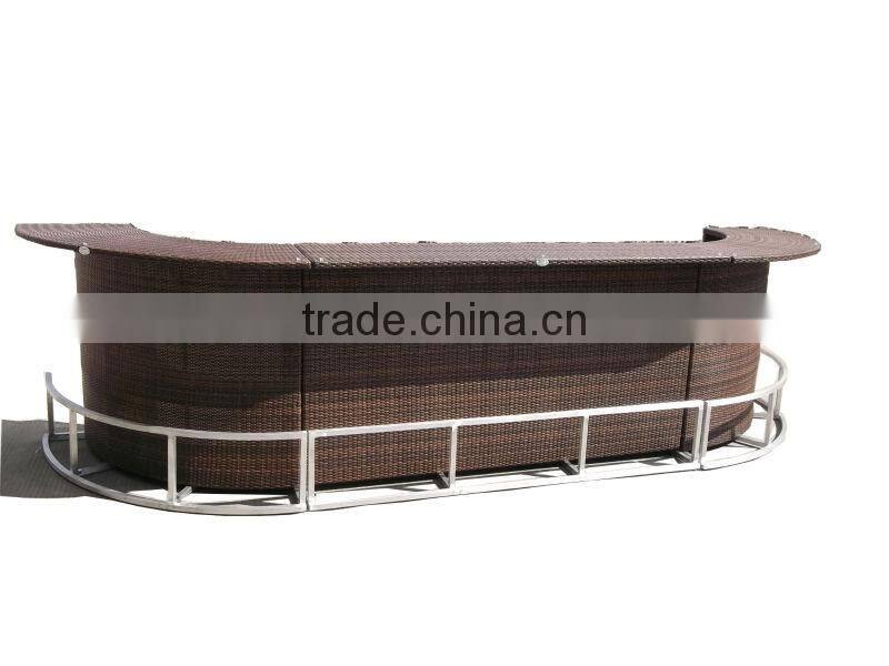 CF661TL outdoor rattan long bar table