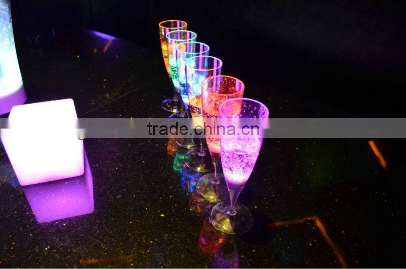 champagne led beer glass or party cup champagne glass