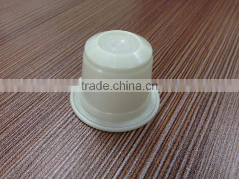 PLA natural color coffee capsule for Nescafe compatibility