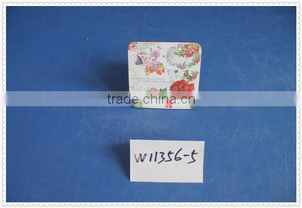 cheap Square colorful MDF mats pads wooden tableware coaster wholesale