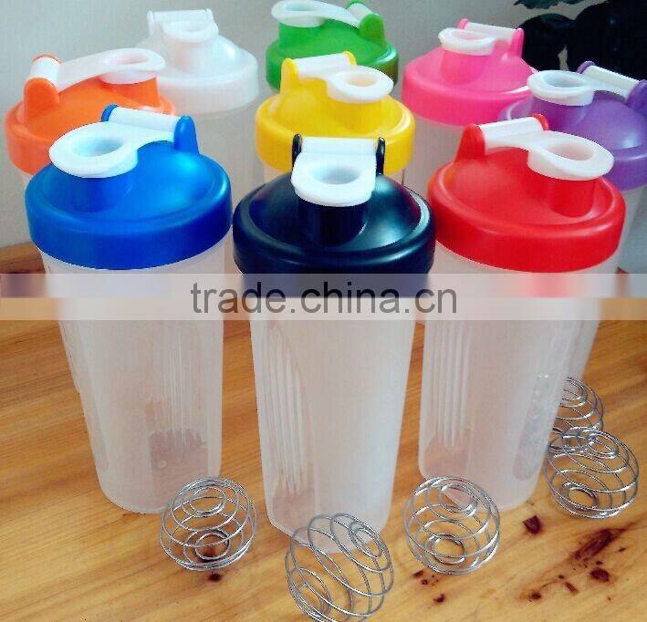 New model plastic sports bottle shaker bottle