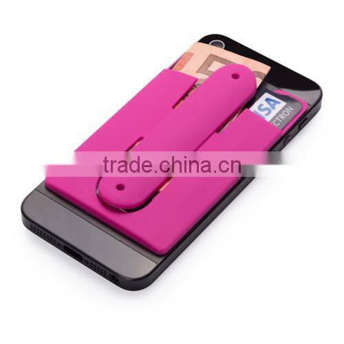 multipurpose silicone mobile phone pocket and holder