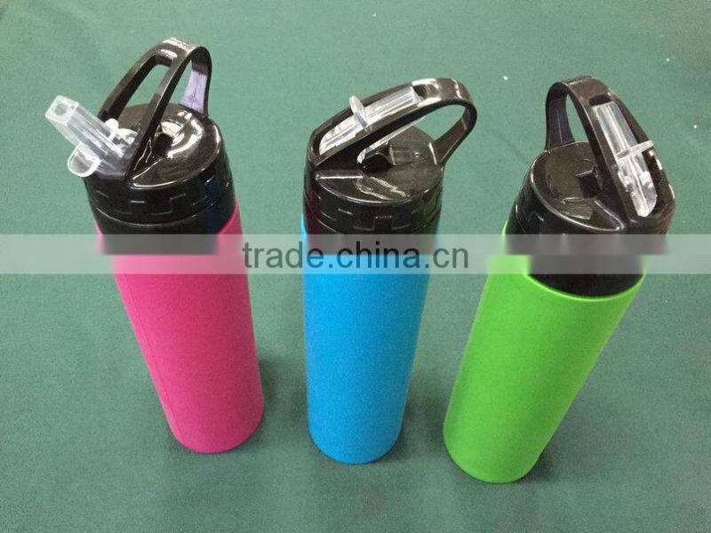 Eco Squeeze Silicone Water Bottle / Silicone Water Bottle / Squeeze Water Bottle