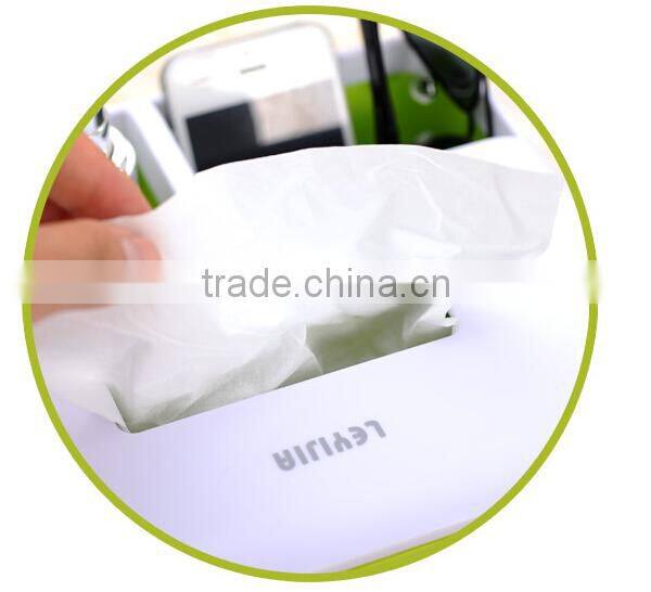 Wholesale Stock Double Lattices Nakpin Storage Box Napkin Holder