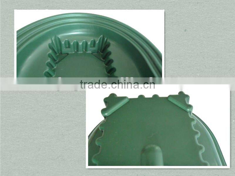 Green Plastic Floral Tray/2bricks tray