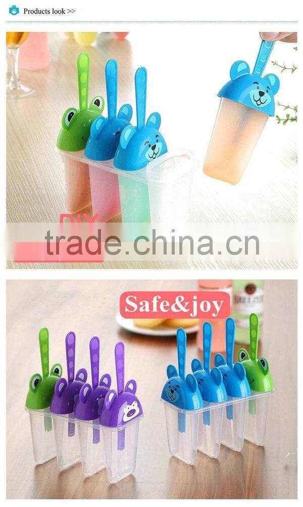 New Products Cartoon Pattern ice mold, plastic ice mold, kitchen ice mold