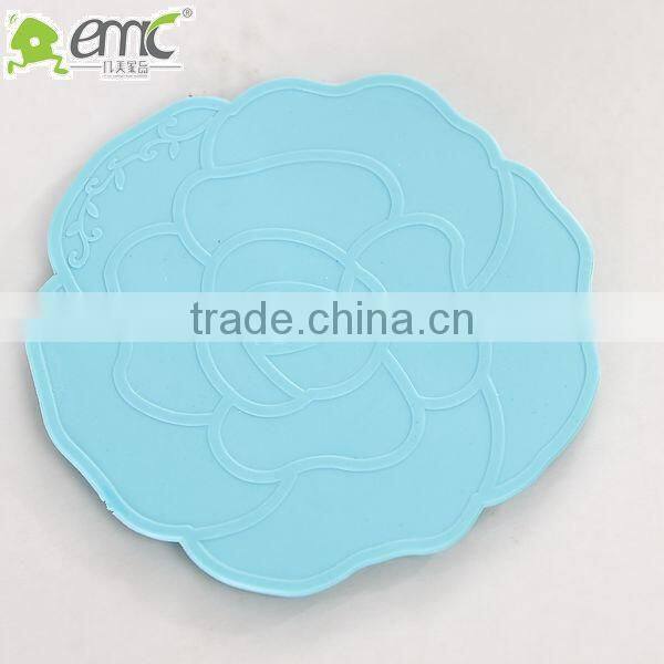 915 PVC material plastic cup mat