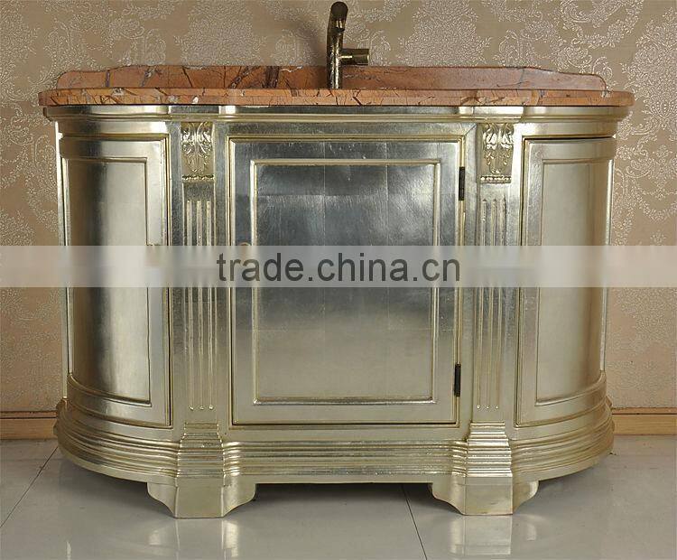 2013 New Classical Bathroom Cabinet,Hand Carved Bathroom Cabinetry,Antique Wood Vanity For Bathroom(BF08-4065)