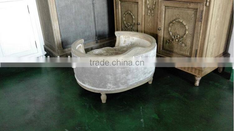 Bisini new arrival luxury French style antique pet bed wholesale and retail - BF07-80120