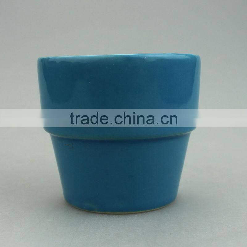 Set of 4 colorful ceramic coffee cups set with wooden base,snack tray