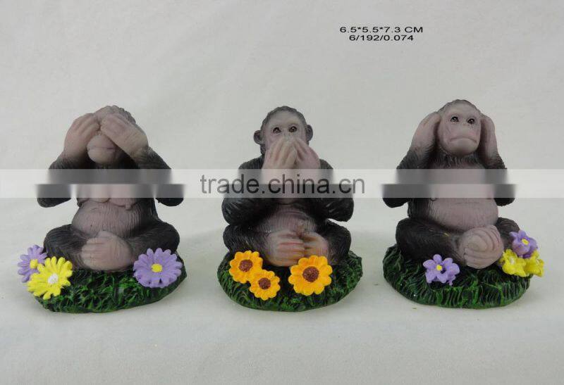 Polyresin new year monkey for 2016