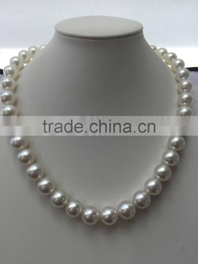 Best Real 12-13mm White South Sea Pearl Necklace