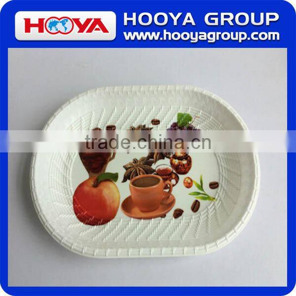 plastic dinner candy fruit food plate /tray