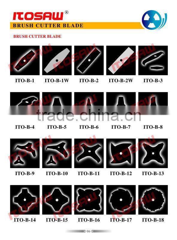brush cutter blade normally grass saw blade, grass trimmer blade
