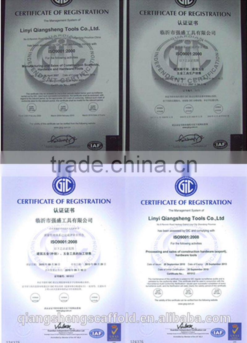 48.3mm standard fixed/swivel scaffolding coupler/clamp