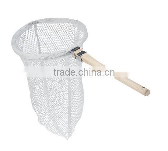Polyester Exchangeable Japanese Noodle Strainer Udon Tamo Light Strainer with Wooden Handle