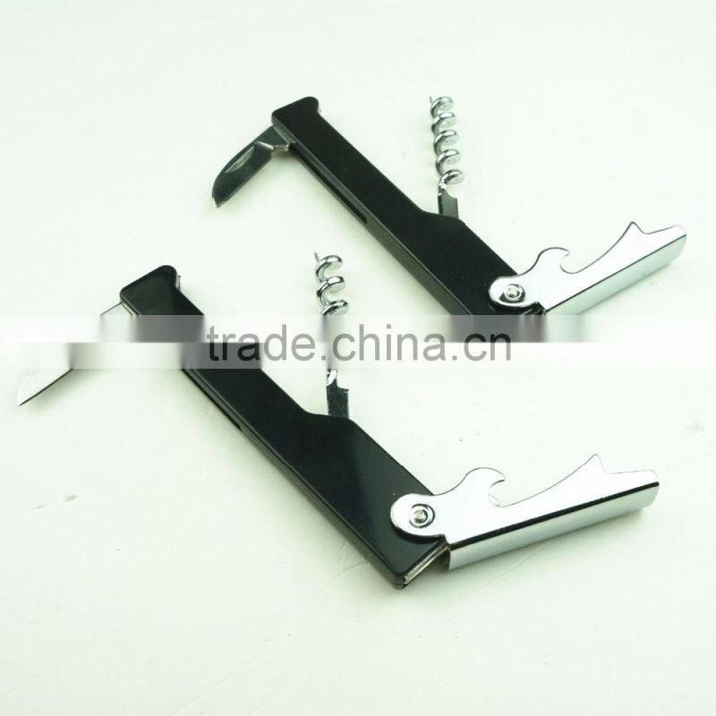44065 3 in 1 stainless steel Wine Corkscrew waiters corkscrew