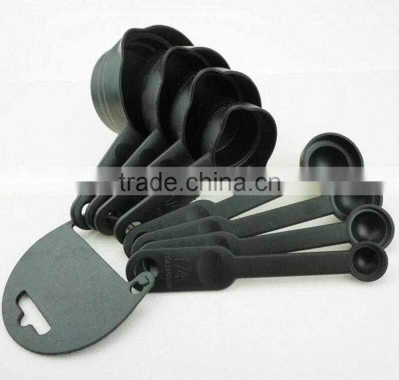 47012 8pcs Plastic Kitchen Measuring Spoon