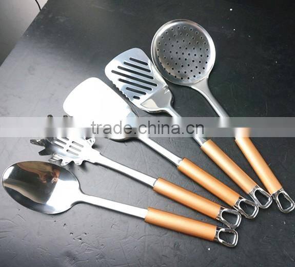 33060 stainless steel Kitchen Cooking Utensils with cover handle