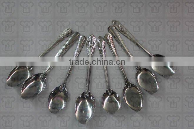 Cheap!!!! stainless steel dinnerware w/different designs