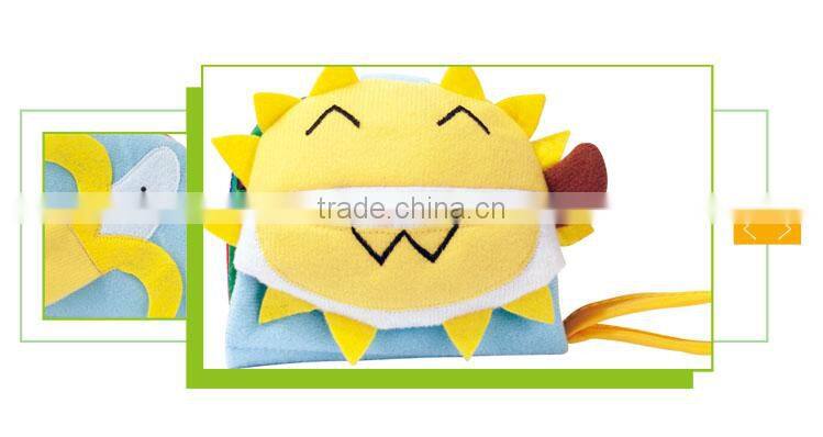 Newest product educational cloth book for baby