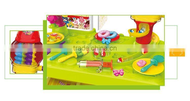 New style children DIY intelligence dessert model color clay toys