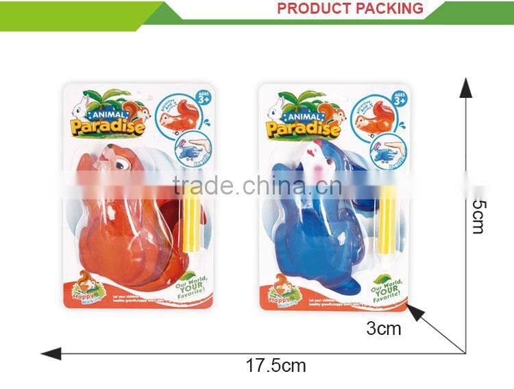 Wholesale cheap friction moving cartoon inflatable animal toys for kids