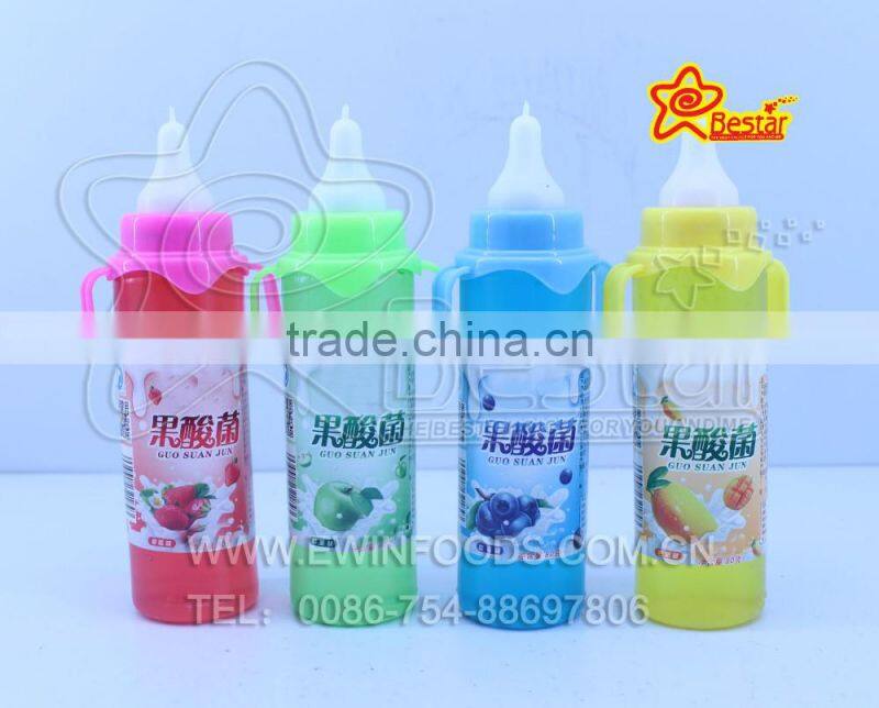 Nipple Bottle Shape Fruit Jam Liquid Candy
