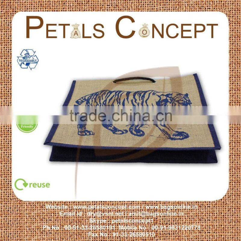 Jute tote bag - manufacturer & wholesale - from india - bulk manufacturer
