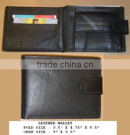 Handcrafted mens wallet