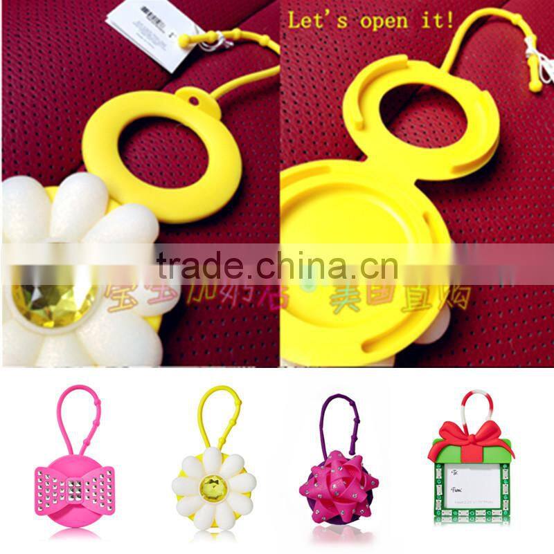 6ml Cute Silicone Hangging Perfume Names