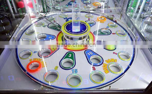 Popular Interesting Double Jump Ball Amusement Ticket Lottery game machine For Sale